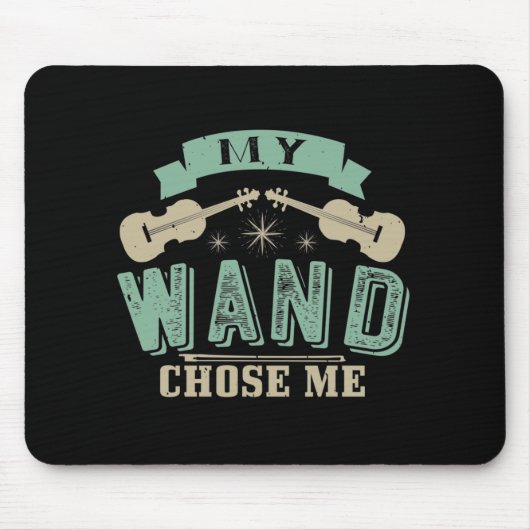Violine - Meine Wand wählt mich Mousepad (Vorne)