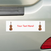 Violine: Modell 3D: Autoaufkleber (Auf Auto)