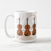 Violine: Modell 3D: Kaffee-Tasse Kaffeetasse (Links)