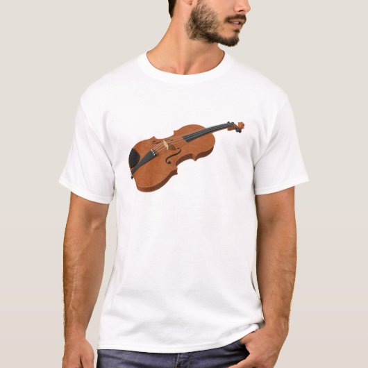 Violine: Modell 3D: T-Shirt (Vorderseite)