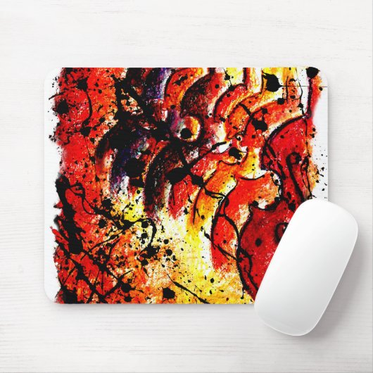 Violine Mousepad (Mit Mouse)