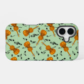 Violine-Musiknote iPhone 16 Hülle (Rückseite (Horizontal))