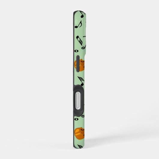 Violine-Musiknote iPhone 16 Hülle (Rechte Seite)