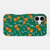 Violine-Musiknote iPhone 16 Hülle (Rückseite (Horizontal))