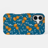 Violine-Musiknote iPhone 16 Hülle (Rückseite (Horizontal))
