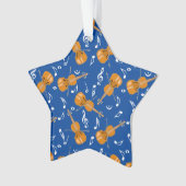 Violine-Musiknote Ornament (Vorderseite)