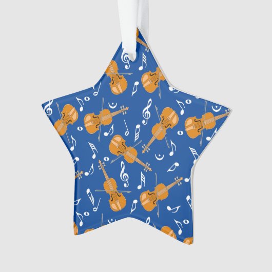 Violine-Musiknote Ornament (Vorderseite)