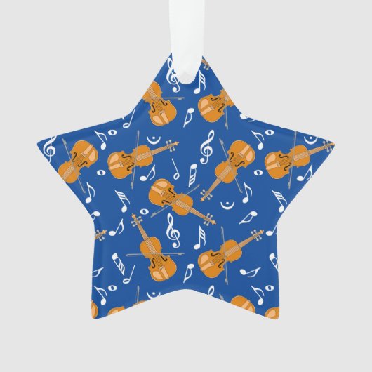 Violine-Musiknote Ornament (Vorderseite)