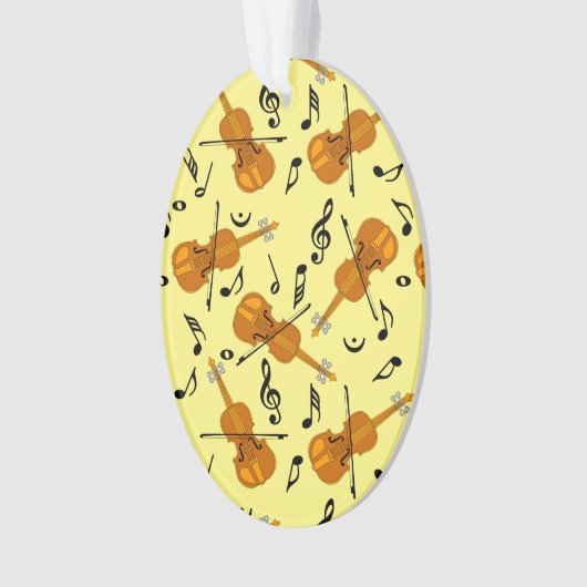 Violine-Musiknote Ornament (Vorderseite)