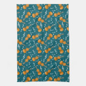 Violine Musiknoten Geschirrtuch (Vertikal)