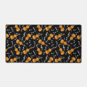 Violine Musiknoten Schreibtischunterlage (Vorderseite)