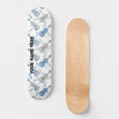 Violine Musiknoten Skateboard (Vorderseite)
