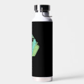 Violine Player Retro Trinkflasche (Links)