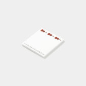 Violine Post-it Klebezettel (angewinkelt)