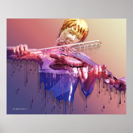 Violine Poster (Vorne)