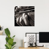 Violine Poster (Heimbüro)
