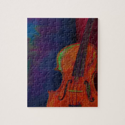 Violine Puzzle (Vertikal)