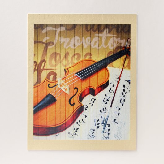 Violine Puzzle (Vertikal)
