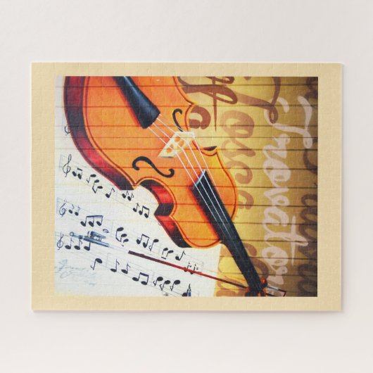 Violine Puzzle (Horizontal)
