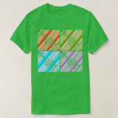 Violine Retro 4 T-Shirt (Design vorne)