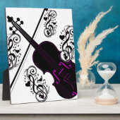 Violine, Rocking-Liebe_ Fotoplatte (Seite)