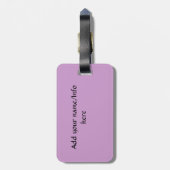 Violine, Rocking-Liebe_ Gepäckanhänger (Rückseite vertikal)