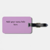 Violine, Rocking-Liebe_ Gepäckanhänger (Rückseite horizontal)