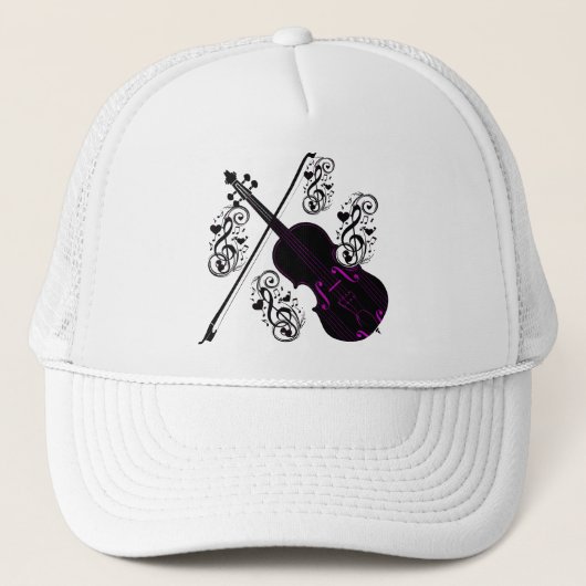 Violine, Rocking-Liebe_ Truckerkappe (Vorderseite)