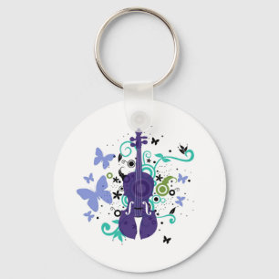Violine Schlüsselanhänger