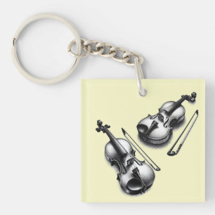Violine Schlüsselanhänger