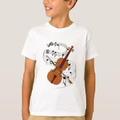 Violine T-Shirt (Vorderseite)