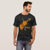 Violine T - Shirt (Vorne ganz)