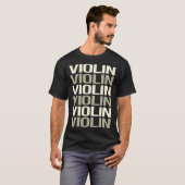Violine T-Shirt (Vorne ganz)