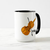 Violine Tasse (VorderseiteRechts)