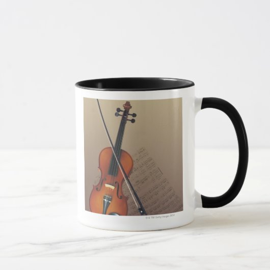 Violine Tasse (Rechts)