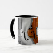 Violine Tasse (Vorderseite Links)