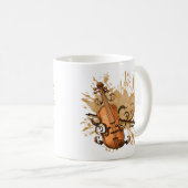 Violine-Tasse wirbeln Kaffeetasse (VorderseiteRechts)