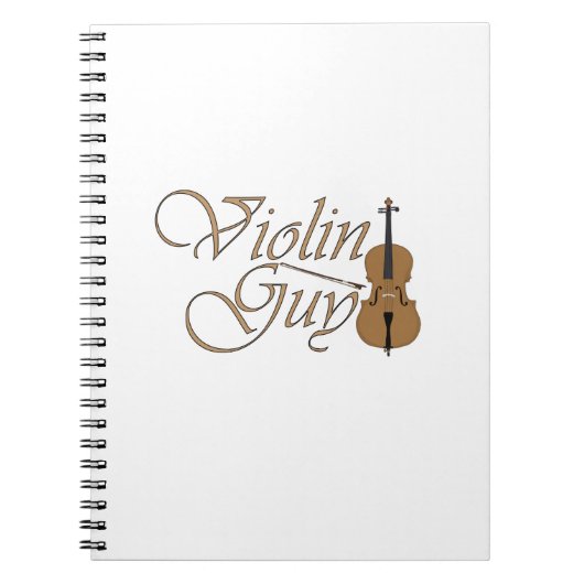 Violine Typ Notizblock (Vorderseite)