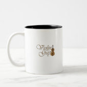 Violine Typ Zweifarbige Tasse (Links)