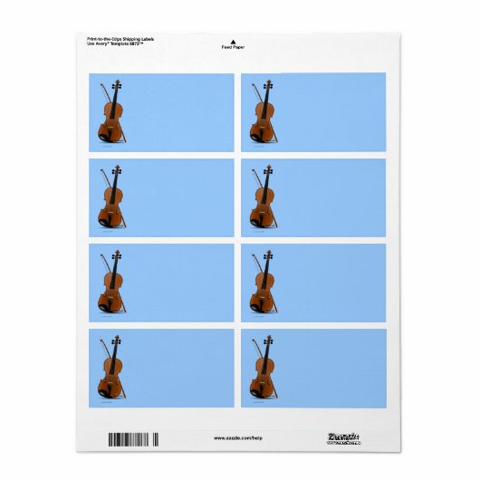 Violine und Bow (Vorne)