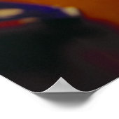 Violine und Bow Nah-up 1 Poster (Ecke)