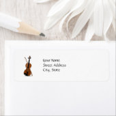 Violine und Bow-Vorlage, personalisieren (Insitu)