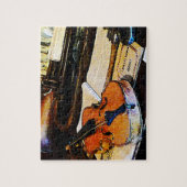 Violine und Bugle Puzzle (Vertikal)