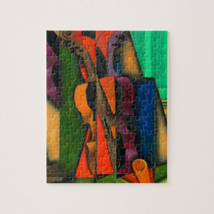 Violine und Gitarre durch Juan Gris Puzzle