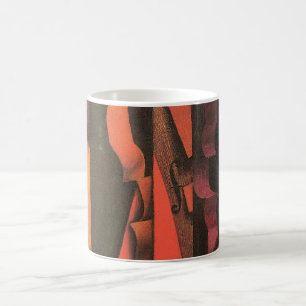 Violine und Gitarre von Juan Gris, Vintage-Cubismu Kaffeetasse