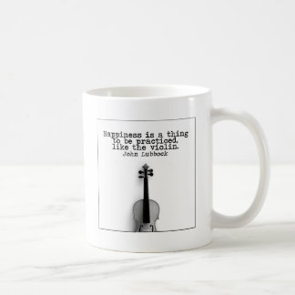 Violine und Glück Kaffeetasse