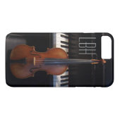 Violine und Klavier-Tastatur mit Case-Mate iPhone Hülle (Rückseite (Horizontal))
