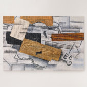Violine und Notenblatt | Georges Braque | Puzzle (Horizontal)