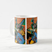 Violine und Schachbrett durch Juan Gris Kaffeetasse (Vorderseite Links)