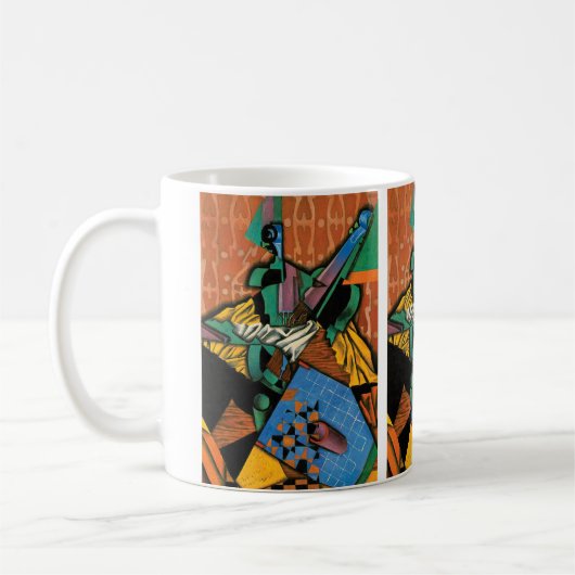 Violine und Schachbrett durch Juan Gris Kaffeetasse (Links)